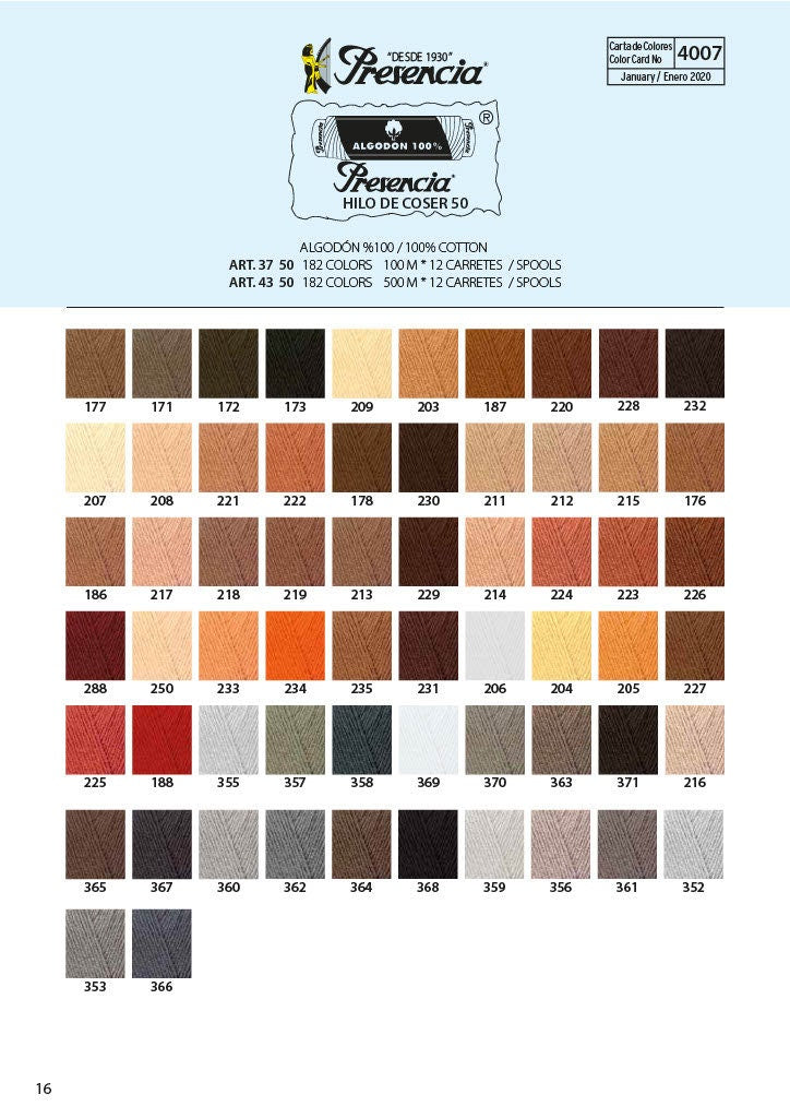 Hilo De Coser 50/3 - 100 Metros - Hilo de Coser ART37.50