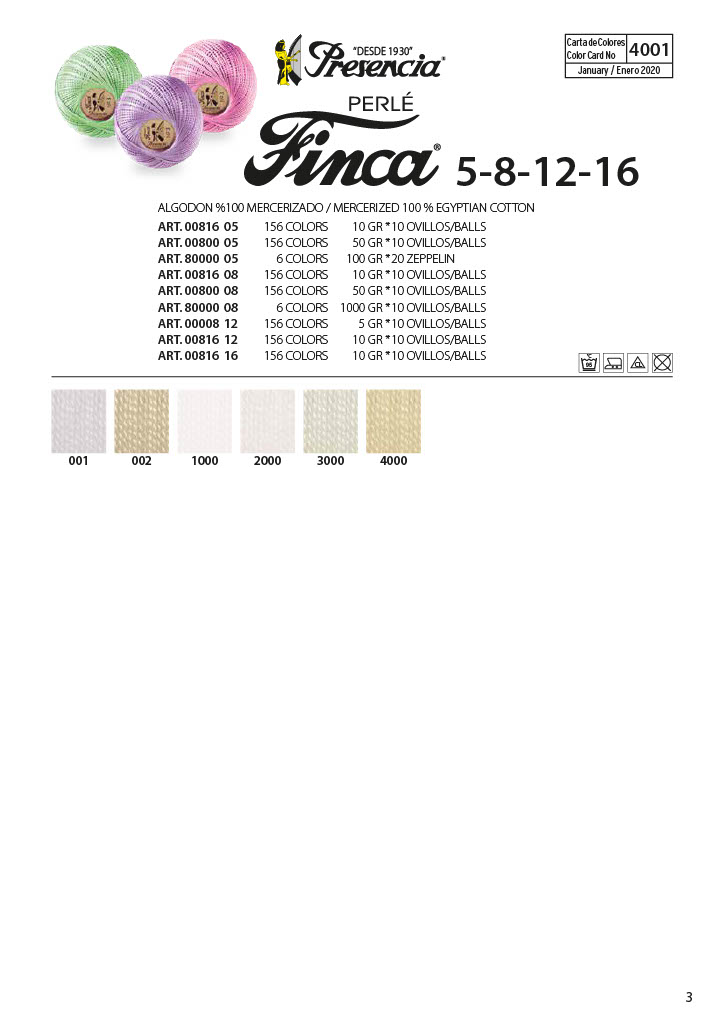 100 Grams Zeppelin Perle Finca No 3 ART80000.03