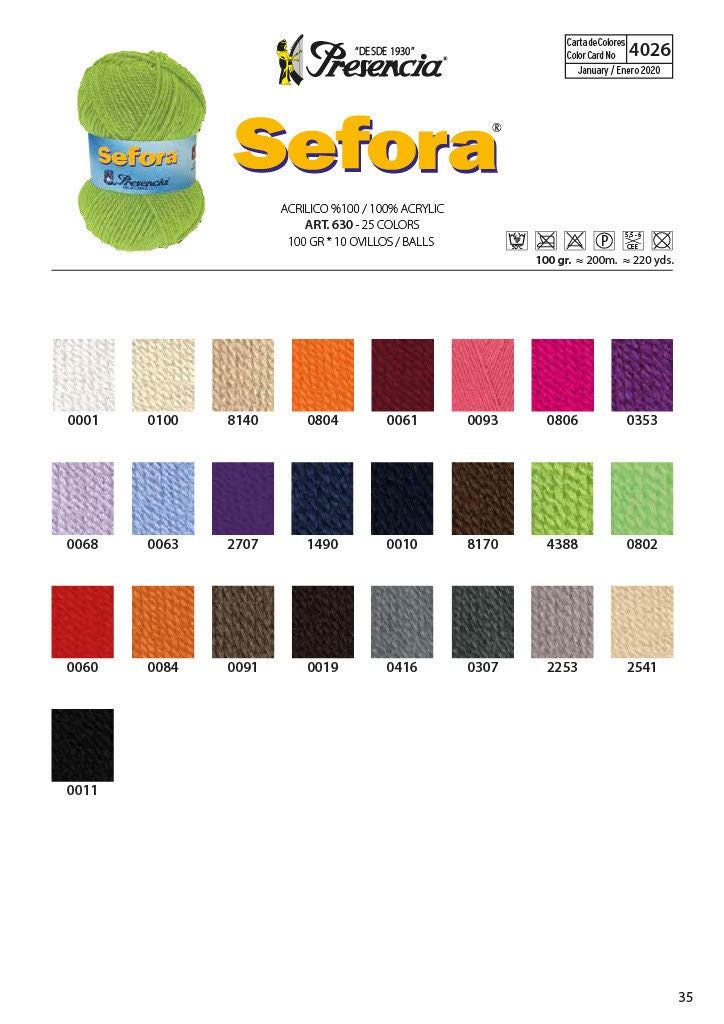 Sefora: 100 Grams Yarn Ball ART630