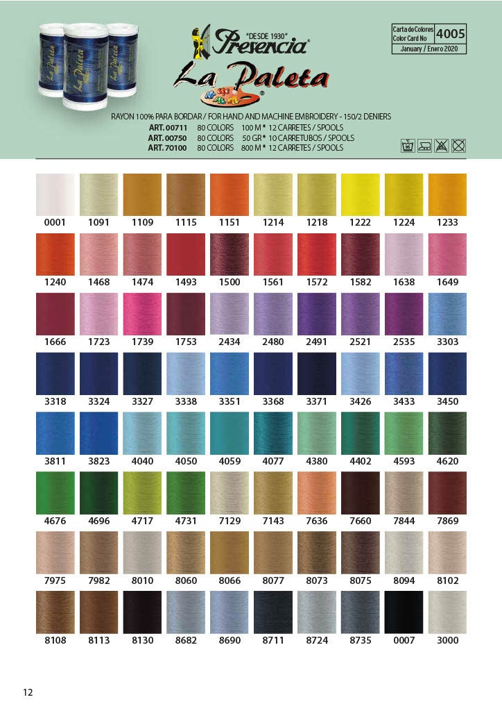 La Paleta 800 Meters Spool ART70100