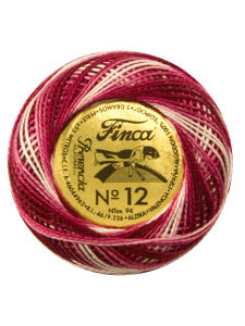 10 grammes Pelote Perle Finca No 12 Variegated couleurs ART00816.12