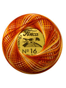 10 grammes Pelote Perle Finca No 16 Variegated couleurs ART00816.16