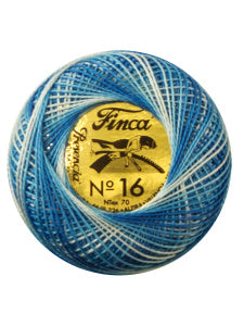 10 grammes Pelote Perle Finca No 16 Variegated couleurs ART00816.16