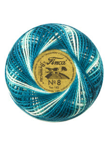 50 grammi Gomitolo Perle Finca No 8 Variegated colori ART00800.08