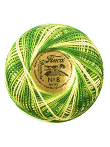 50 grammi Gomitolo Perle Finca No 8 Variegated colori ART00800.08