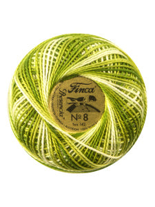 50 grammi Gomitolo Perle Finca No 8 Variegated colori ART00800.08