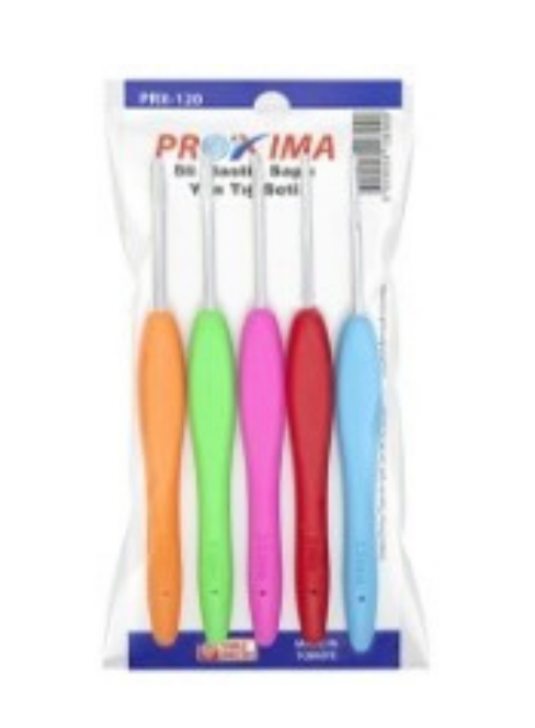 Wool Crochet Hook Set with Elastic Handle PRX-120