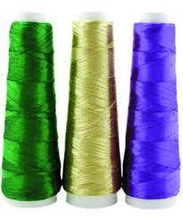 Metallic Thread 'Finca' : 1000 Meters Cone 1 PLY ART14001